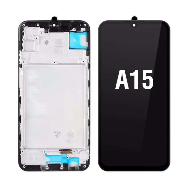 TFT LCD replacement screen with frame for a Samsung Galaxy A Series