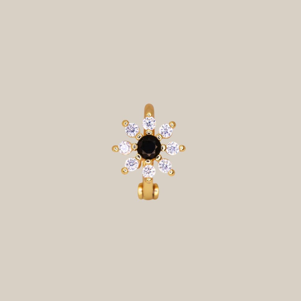 Black Onyx Earrings | Minimalist Earrings for Women – Eyrful