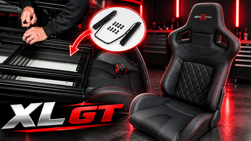 Video thumbnail for SimXPro XL GT Reclining Seat, Part 2: In Detail & Cockpit Installation