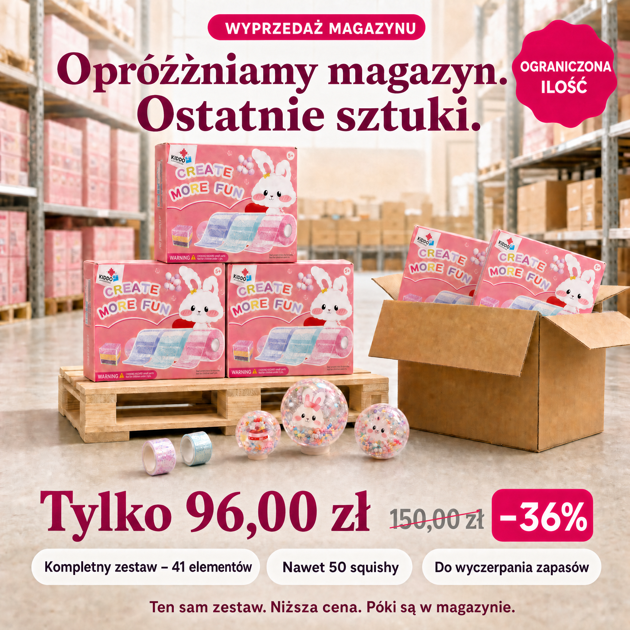 Bubble Squishies – zestaw DIY z taśmą nano dla dzieci od 4 lat, zdjęcie 1