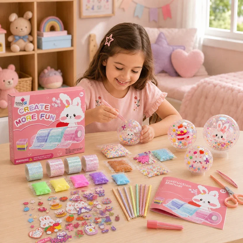 Zawartość zestawu Bubble Squishies