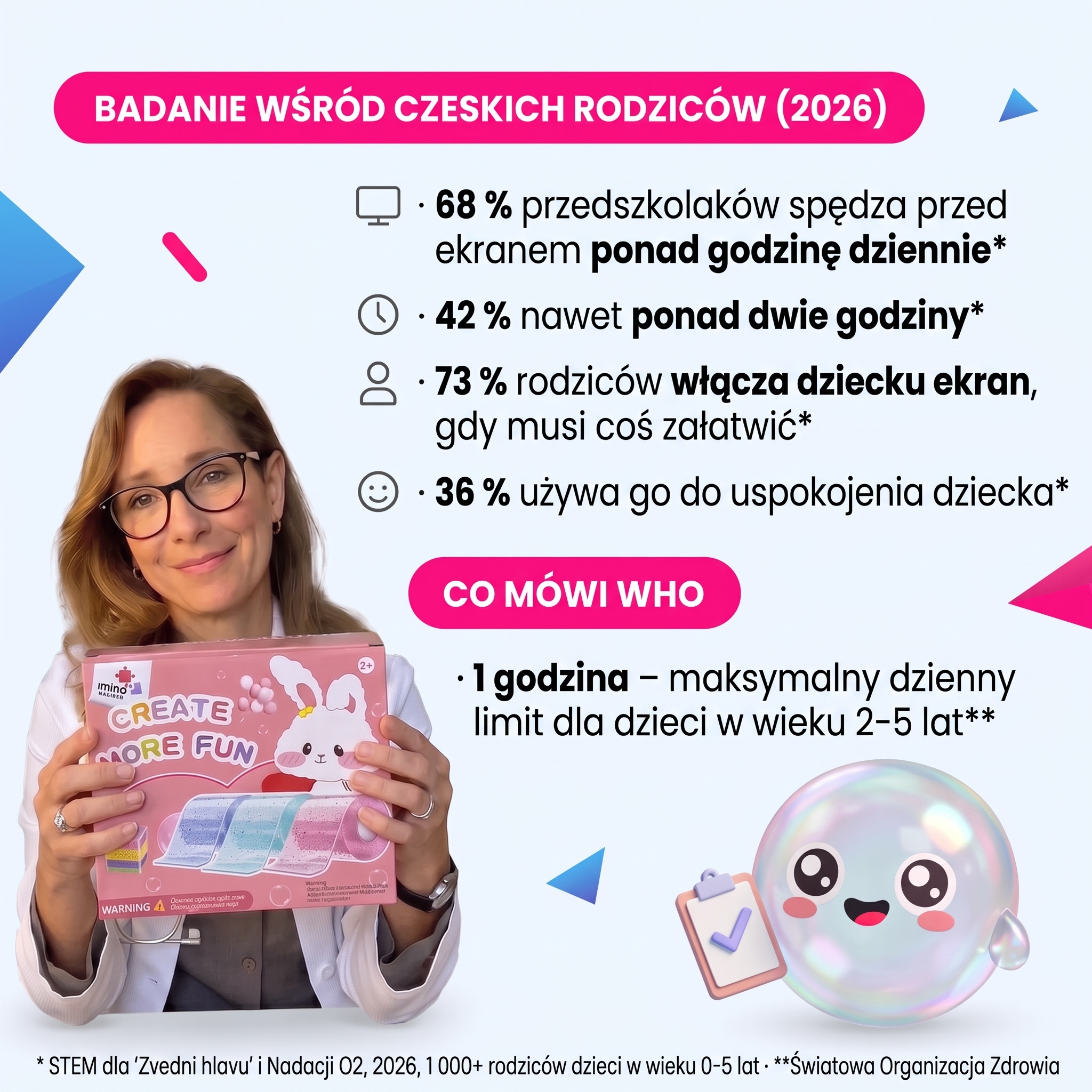 Zestaw Nano Tape Bubble Squishies na stole