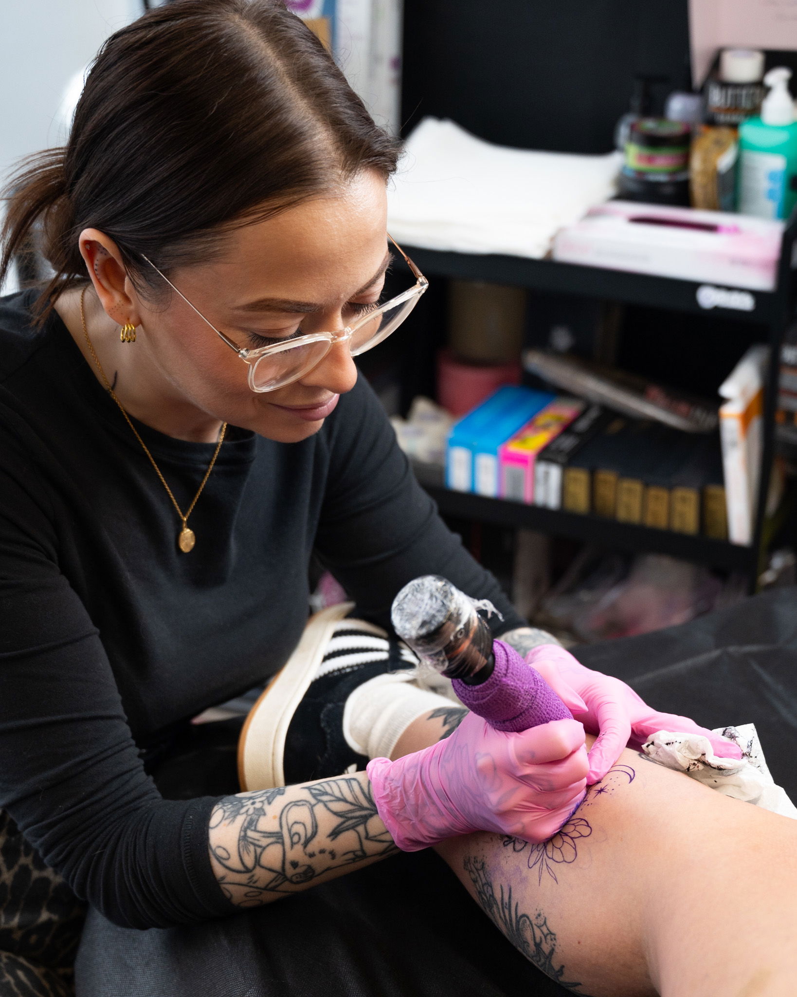 Molly Garnham, tattoo artist