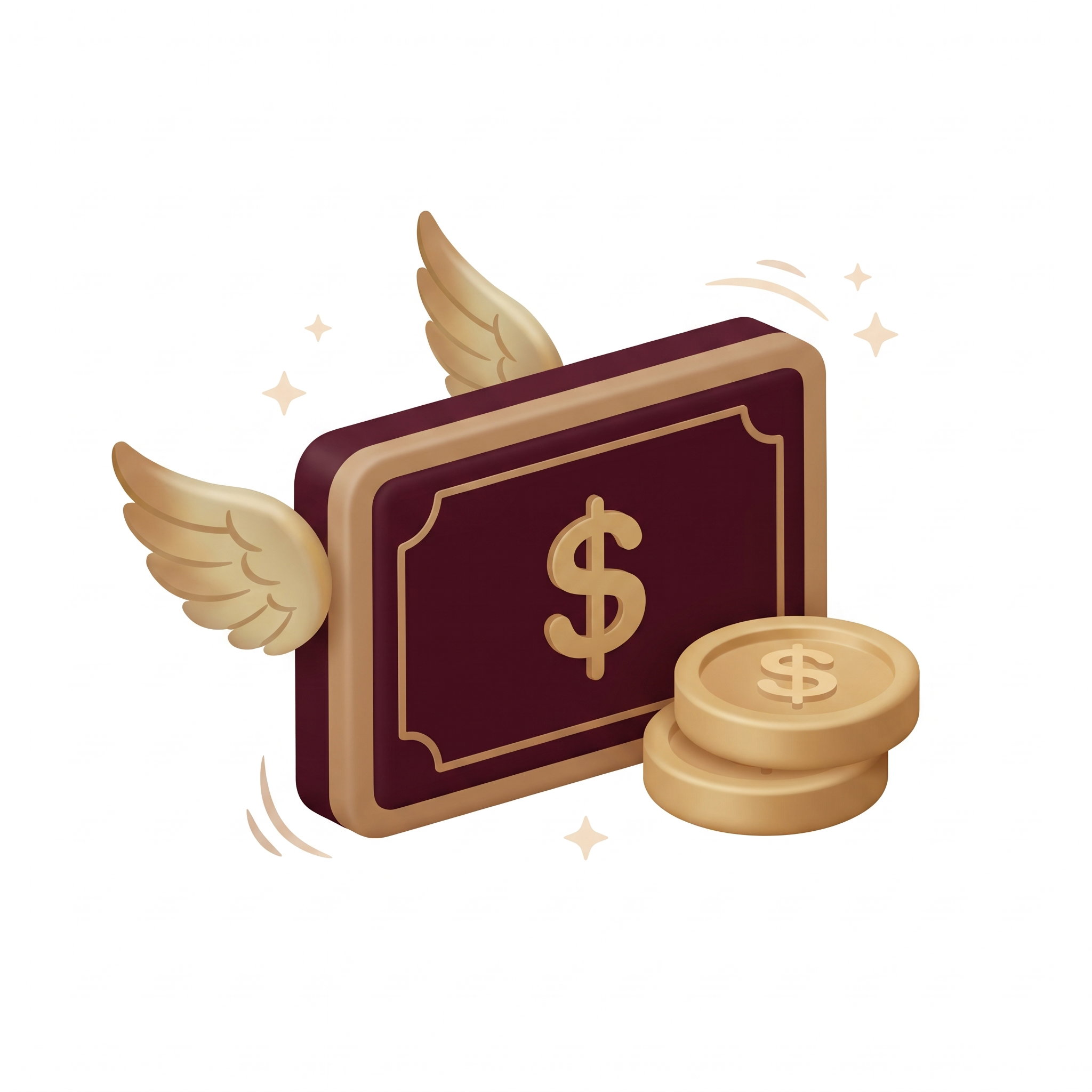 Rose-gold store credit card