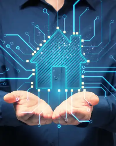 Smart home control touchscreen