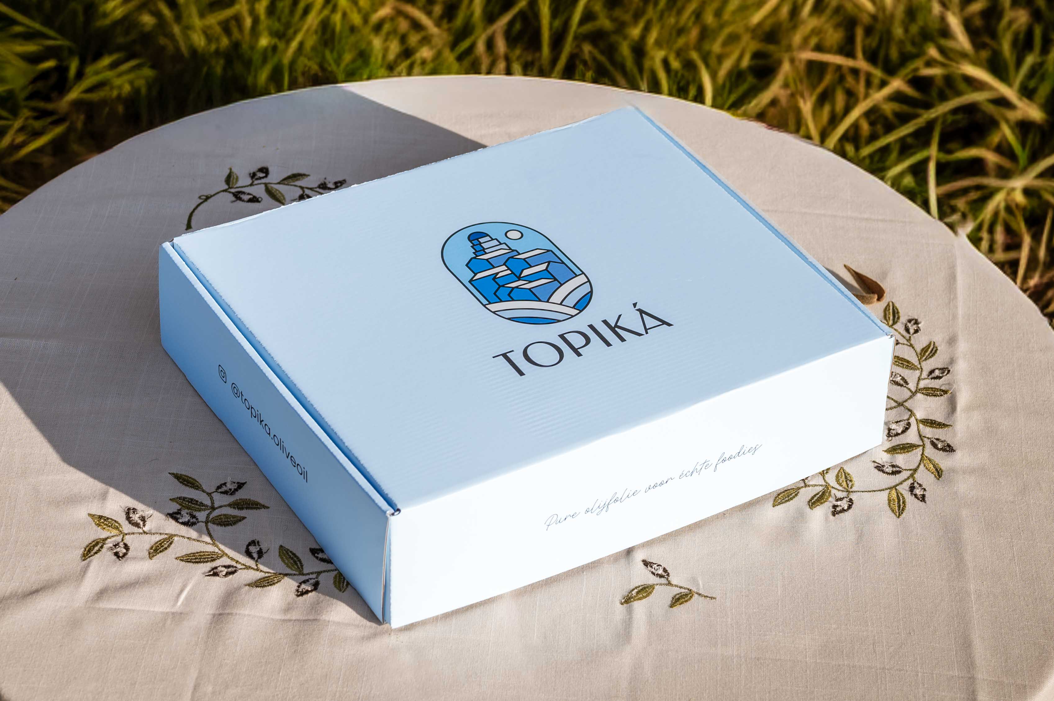 TOPIKÁ giftbox klaar om verzonden te worden