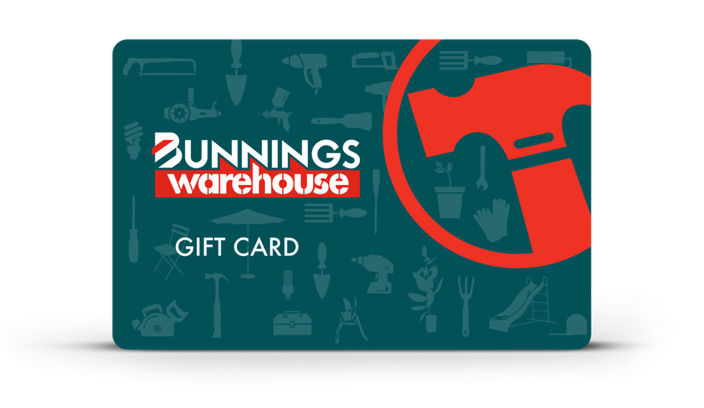 Bunnings Warehouse gift card