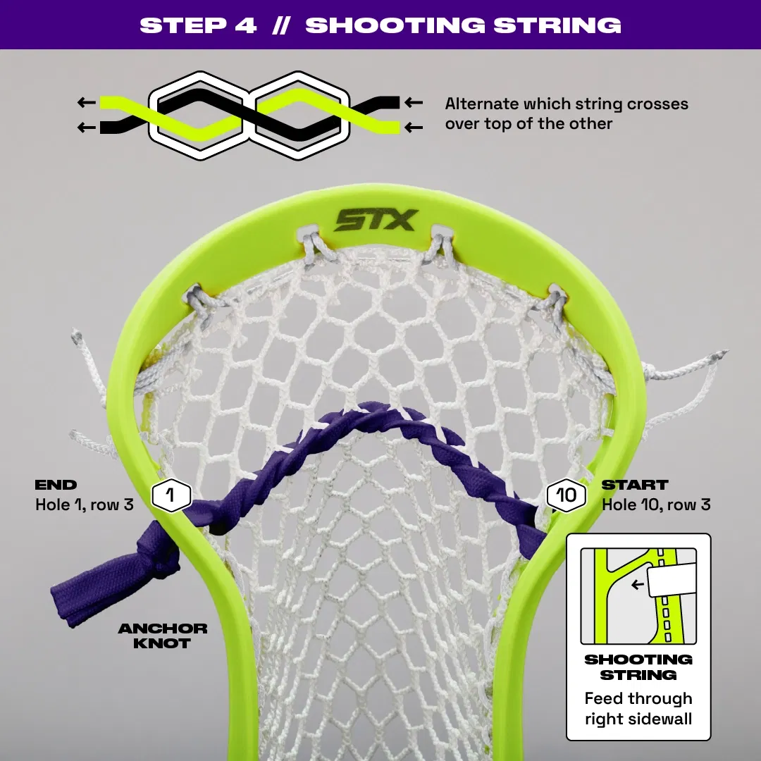 X-IT head stringing guide step 4