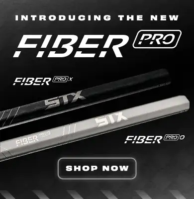 stx fiber pro lacrosse handle X and O
