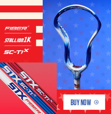 4th of july USA edition lacrosse head and handles