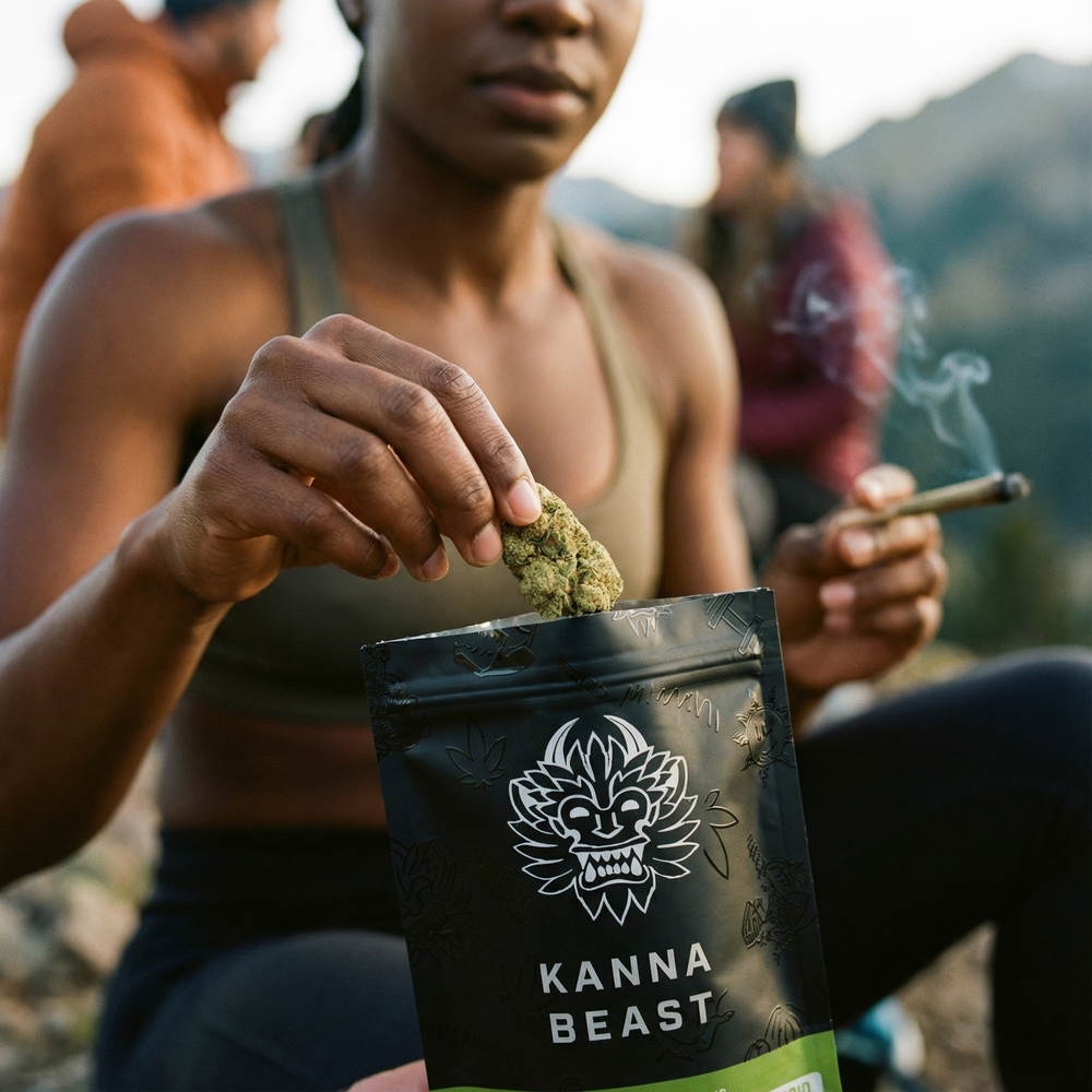 Kanna Beast premium flower outdoors