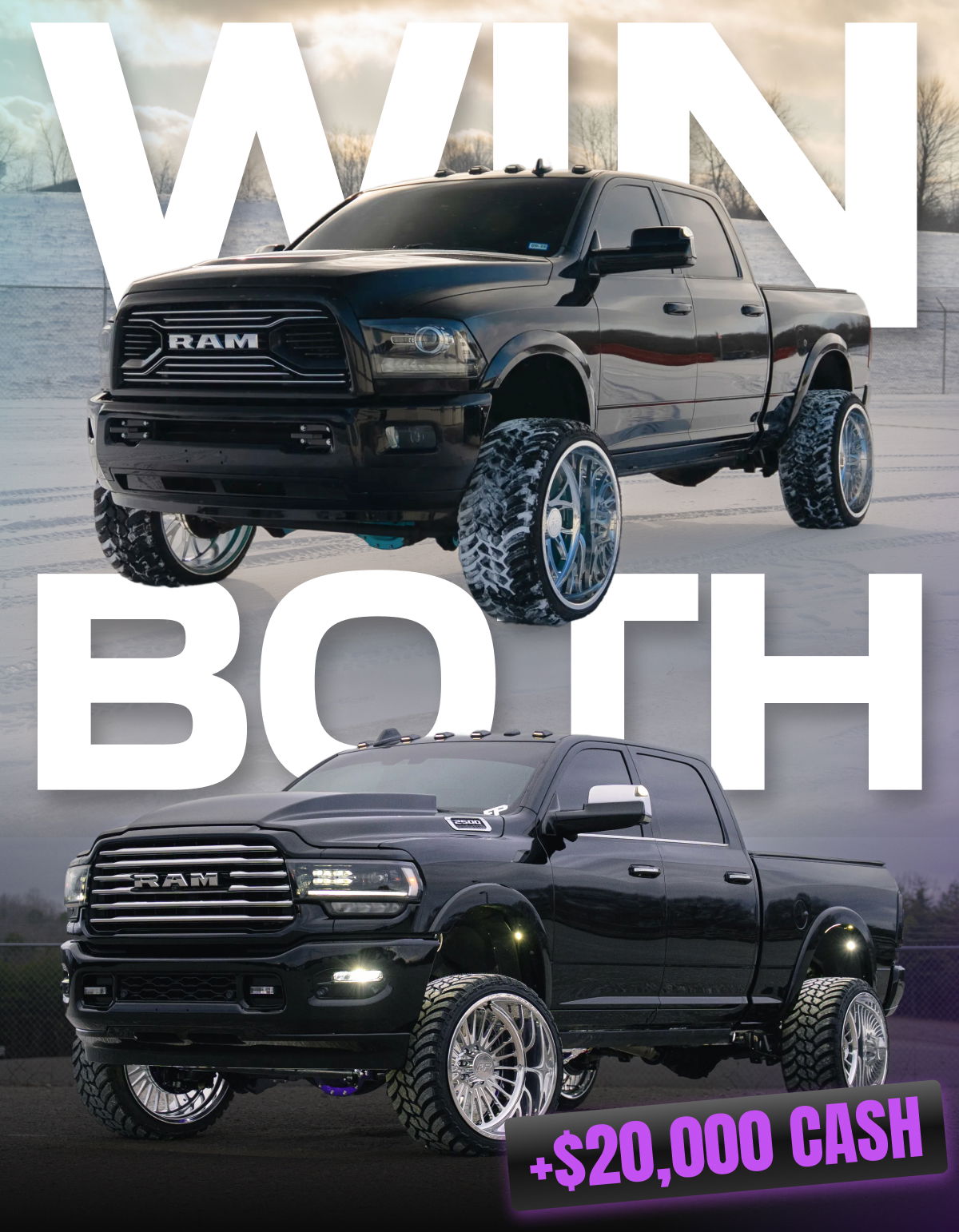 Win This Built Ram 2500 Longhorn Cummins + $10,000 CASH! – FP
