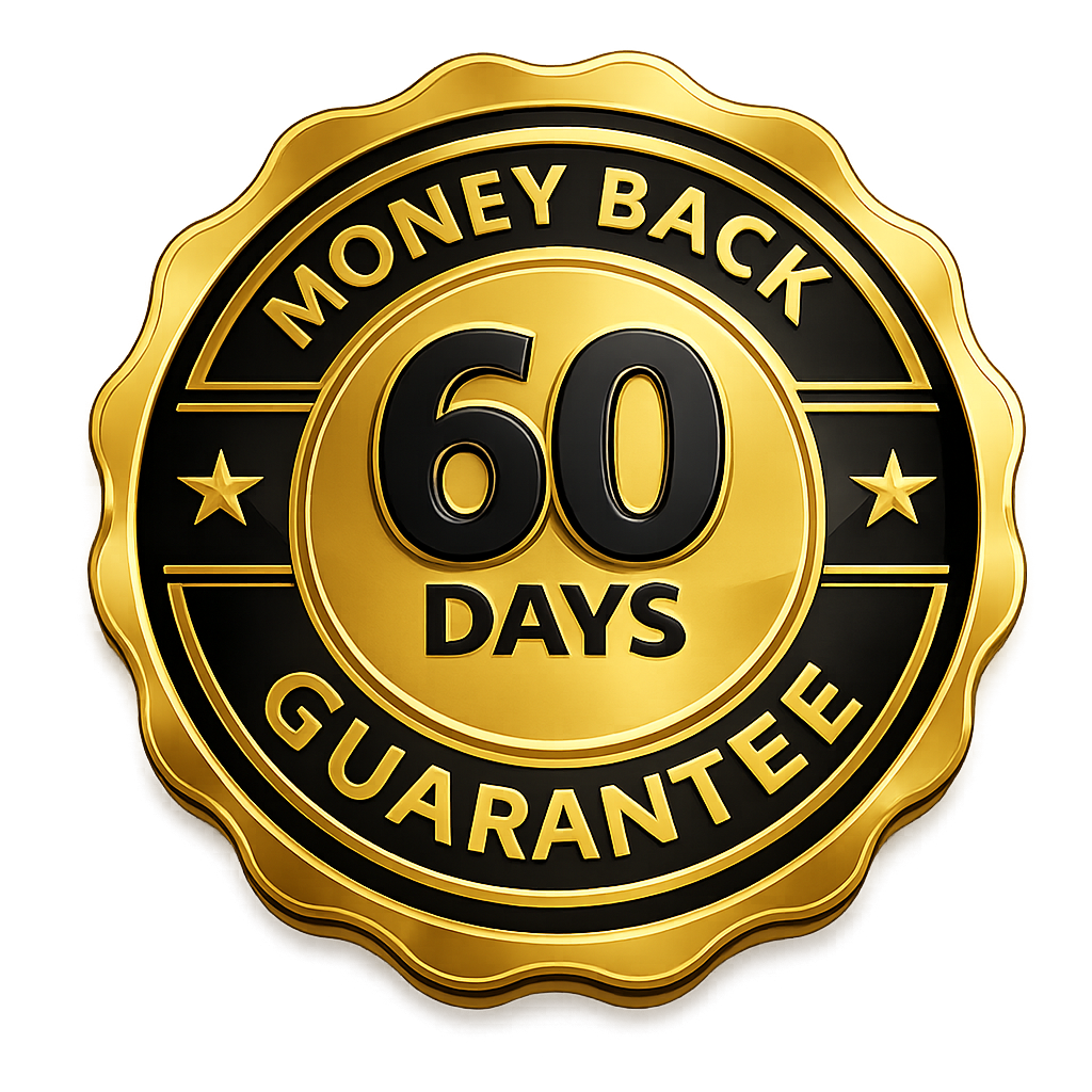 60 Day Money Back Guarantee