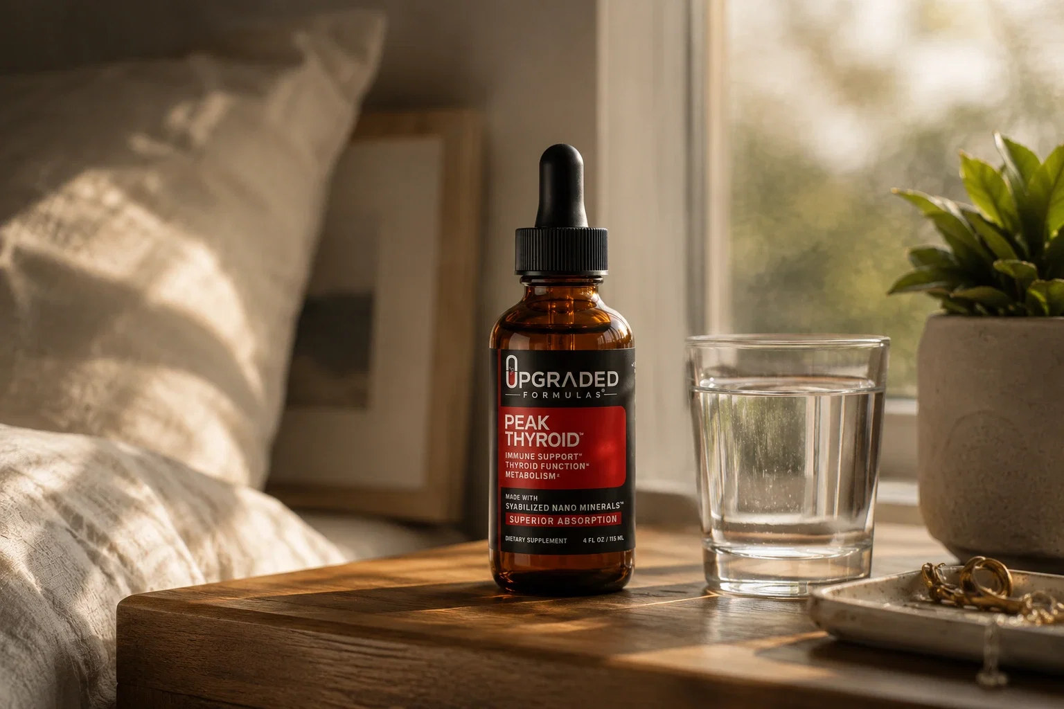 Peak Thyroid liquid mineral supplement by Upgraded Formulas