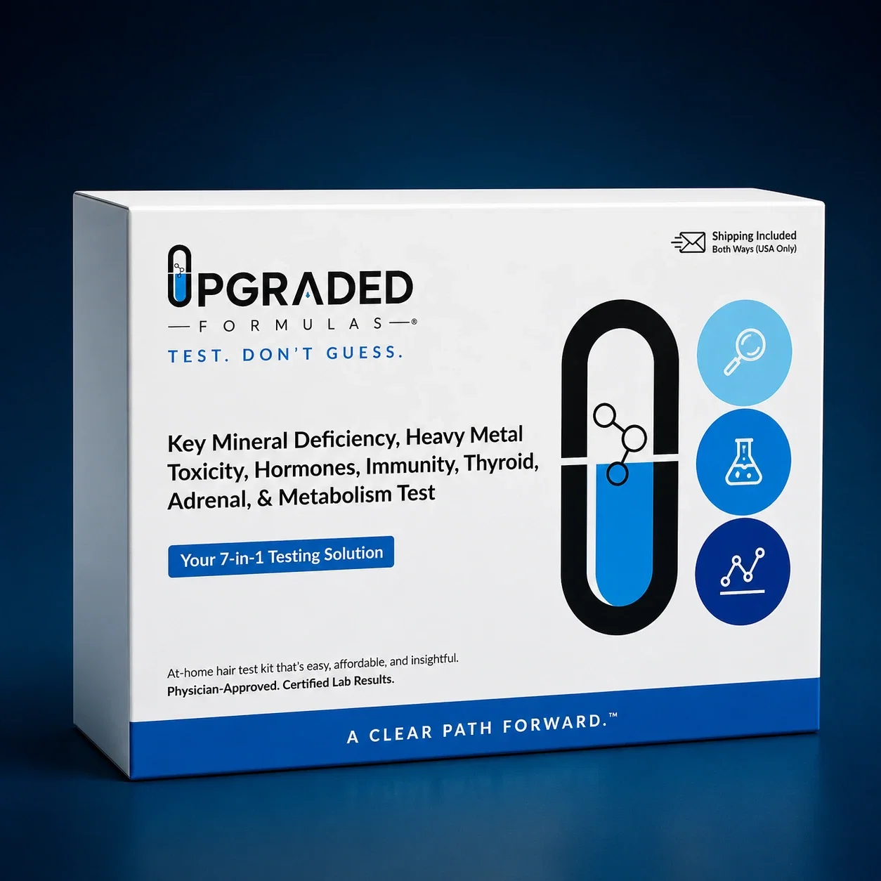 Upgraded Hair Analysis Kit
