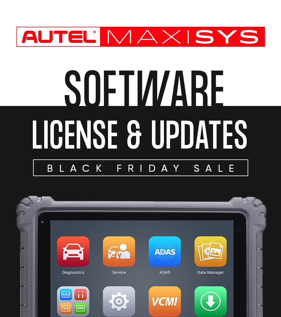 Black Friday Sale on AUTEL Diagnostic Tablet TCP Cards