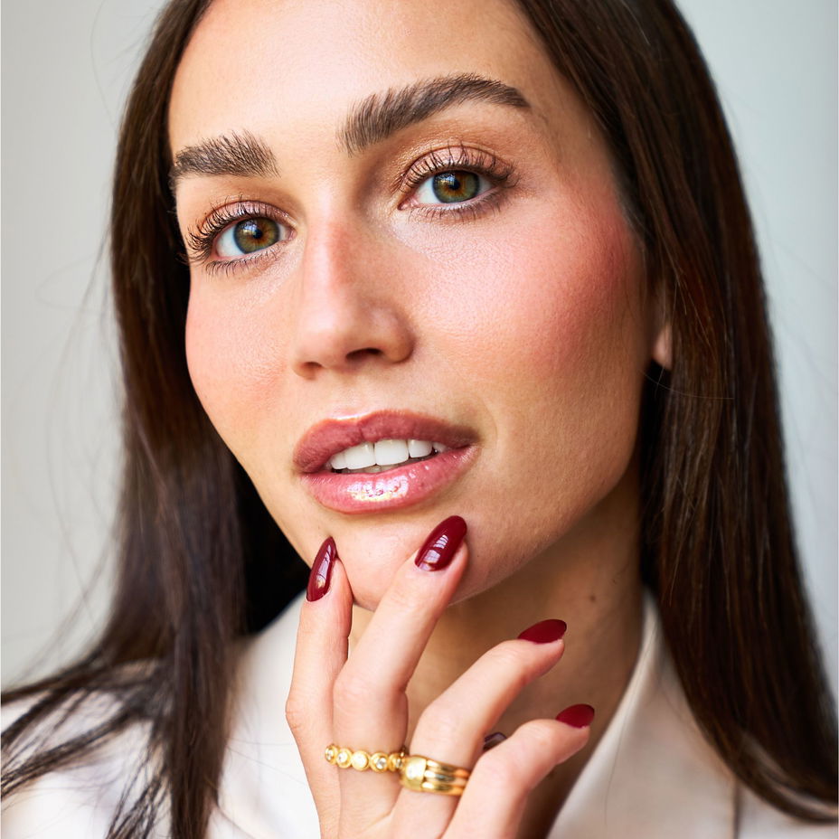 Gel nail wraps application