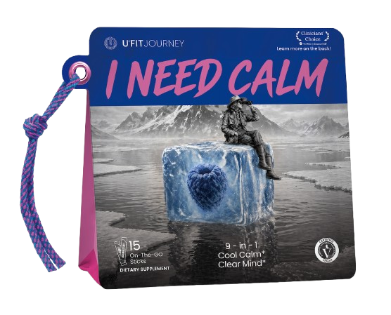I NEED CALM on-the-go stick pack pouch