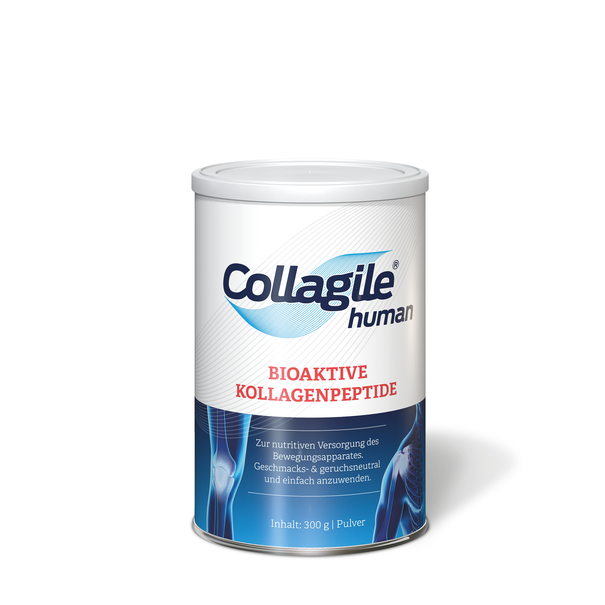 Collagile® human Dose – Bioaktive Kollagenpeptide, 300 g