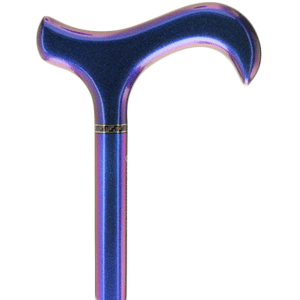 Exclusive Color-Changing Metallic Blue Cane: Carbon Fiber