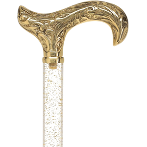 Crystal Elegance Brass Derby