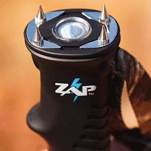 Zap® RealTree® Hike 'n' Strike Stun Gun with Flashlight Hiking Staff