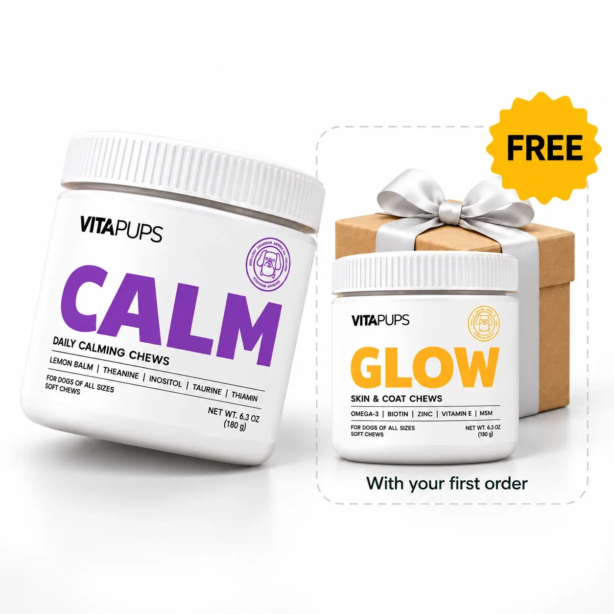 VitaPups CALM subscription bag