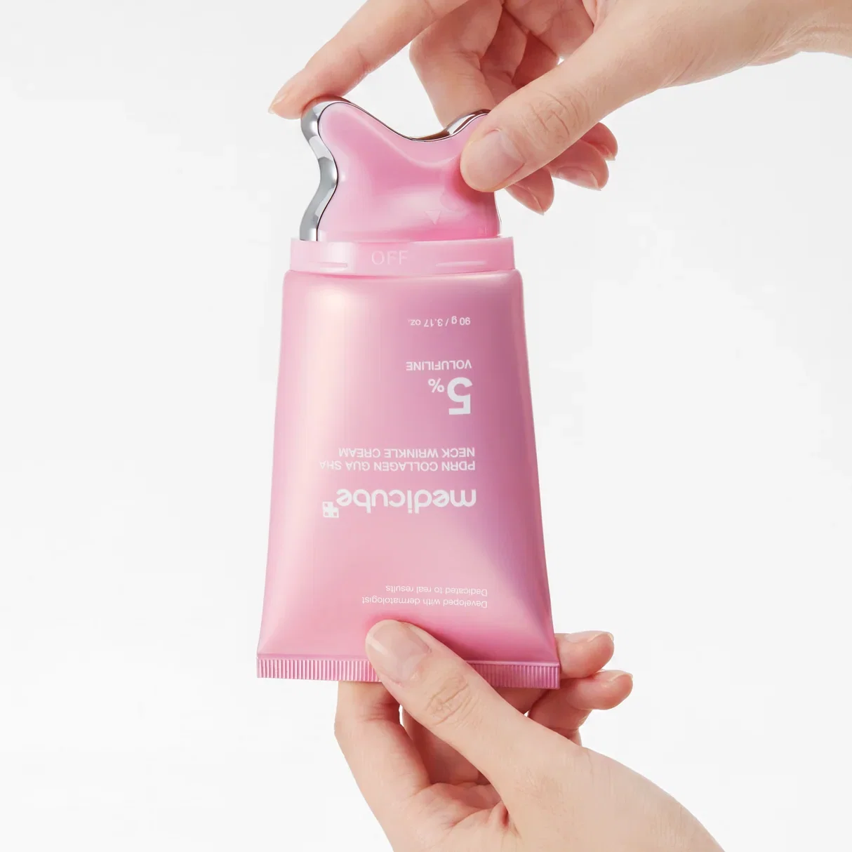 Medicube PDRN Collagen Gua Sha Neck Wrinkle Cream