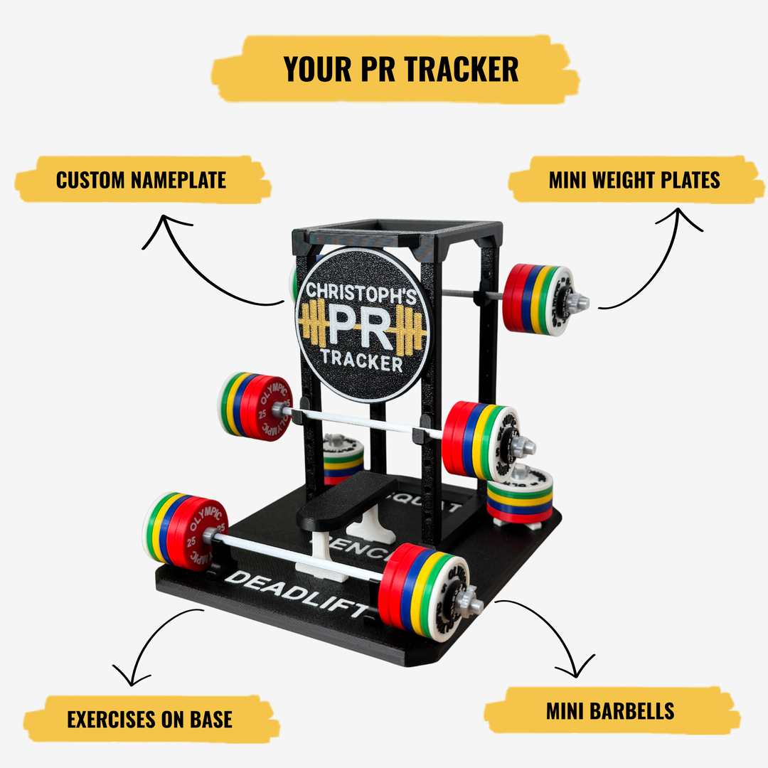 PR Tracker | The Perfect Gift for Strength Athletes & Gym Lovers