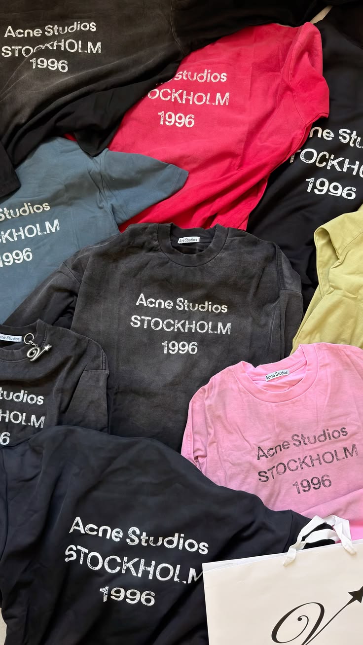 Folded Acne Studios pieces