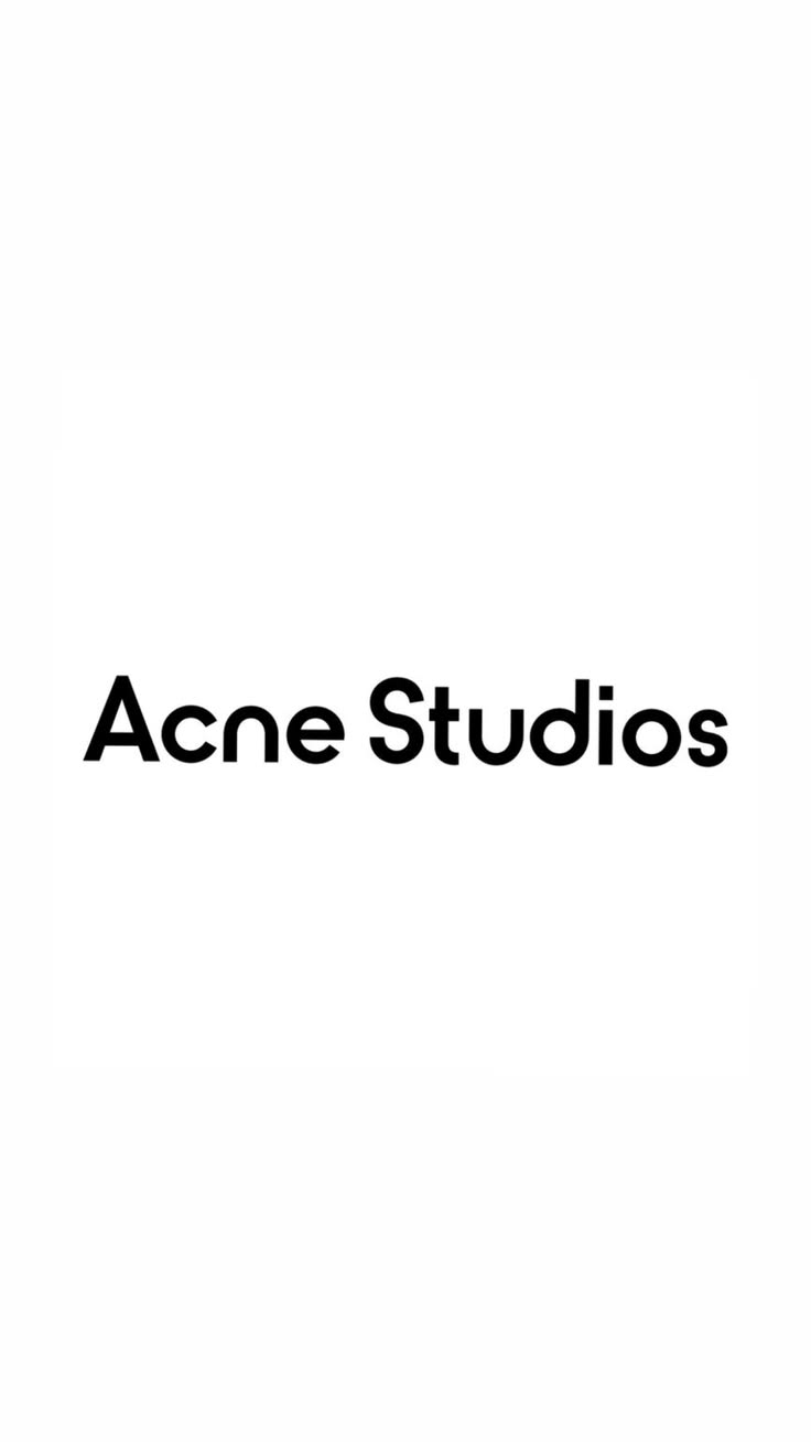 Acne Studios logo