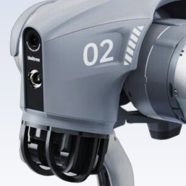 Unitree Go2 Pro – Kopf mit Kameras und LiDAR