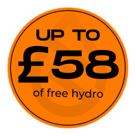 Up to £58 of free Hydro