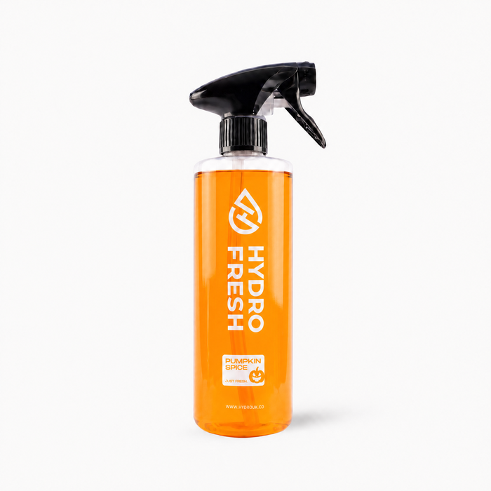 Hydro Fresh Pumpkin Spice air freshener spray bottle