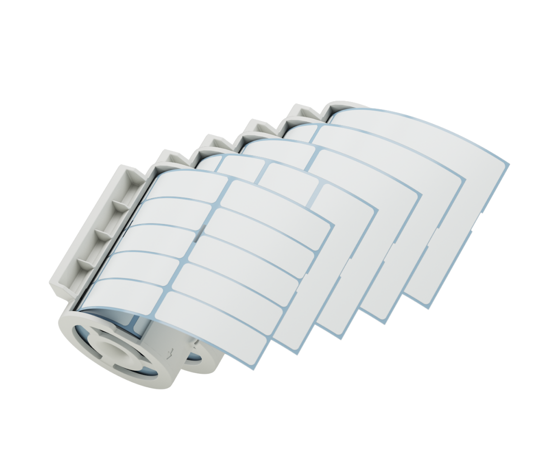 Label paper cartridge