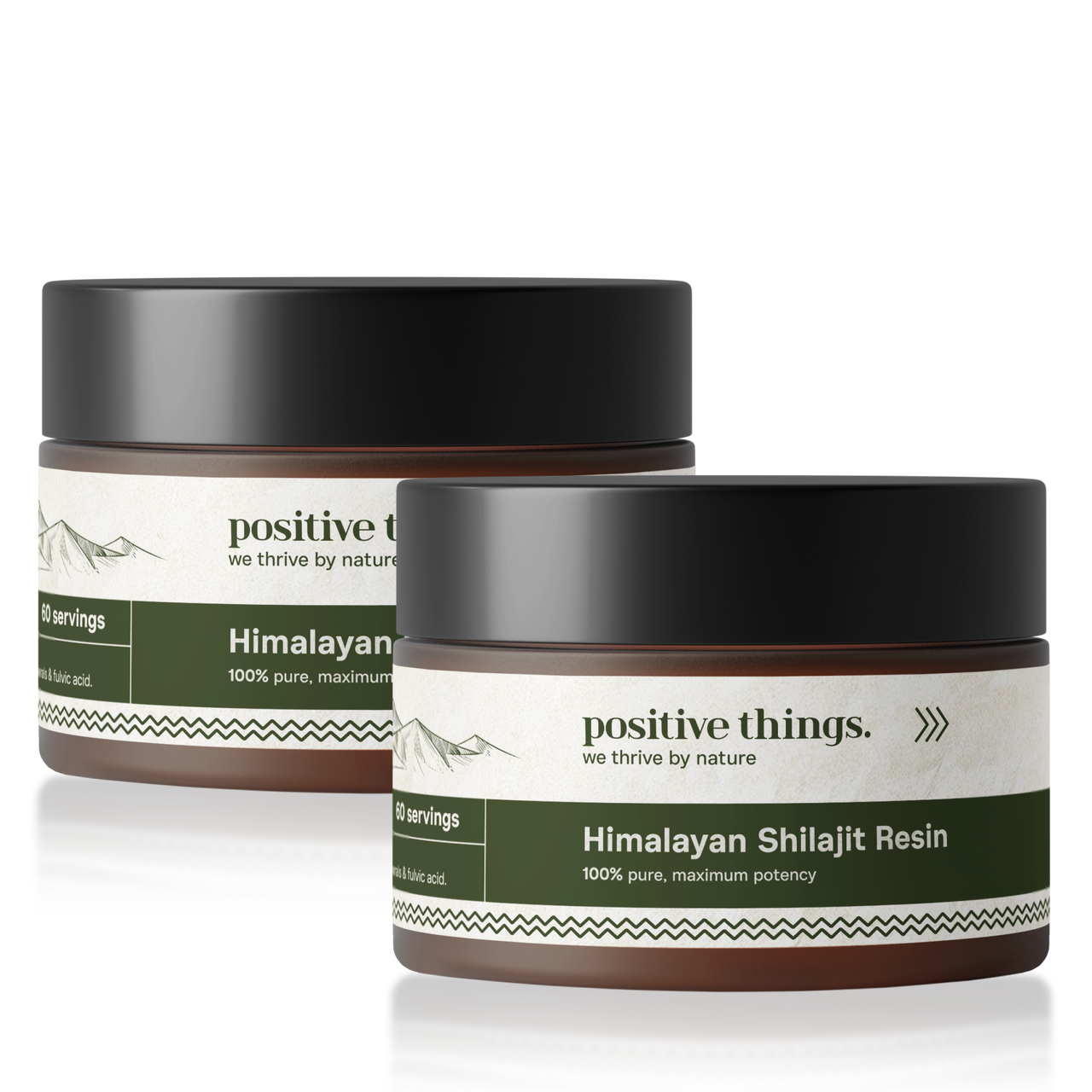 Positive things - shilajit resin - T-booster - energie - Himalaya