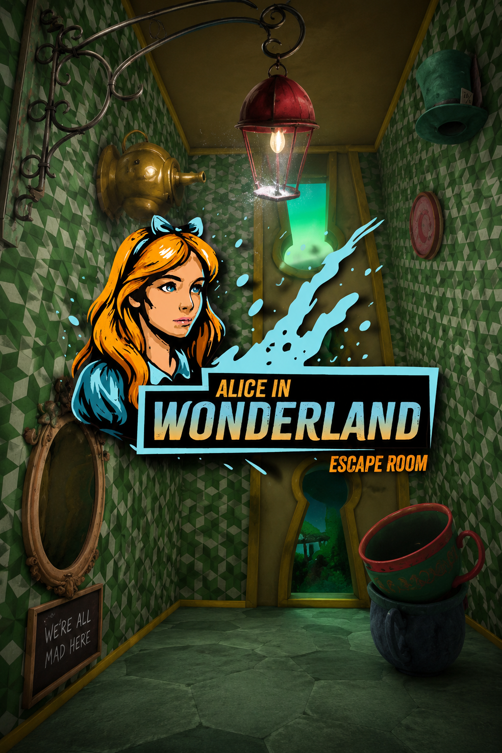 Alice in Wonderland game art