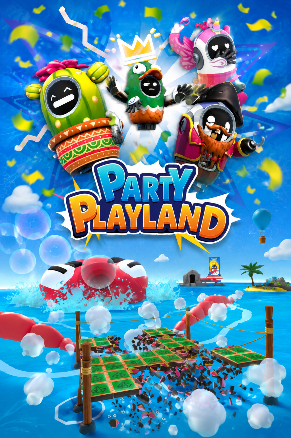 Party Playland game art