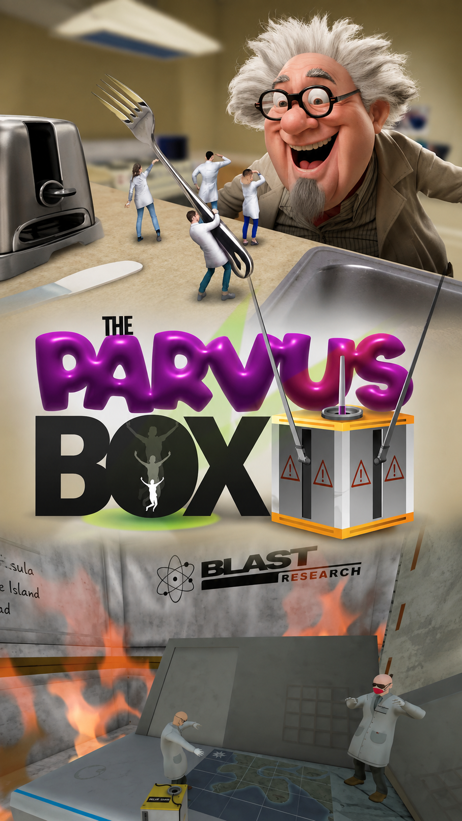 The Parvus Box game art
