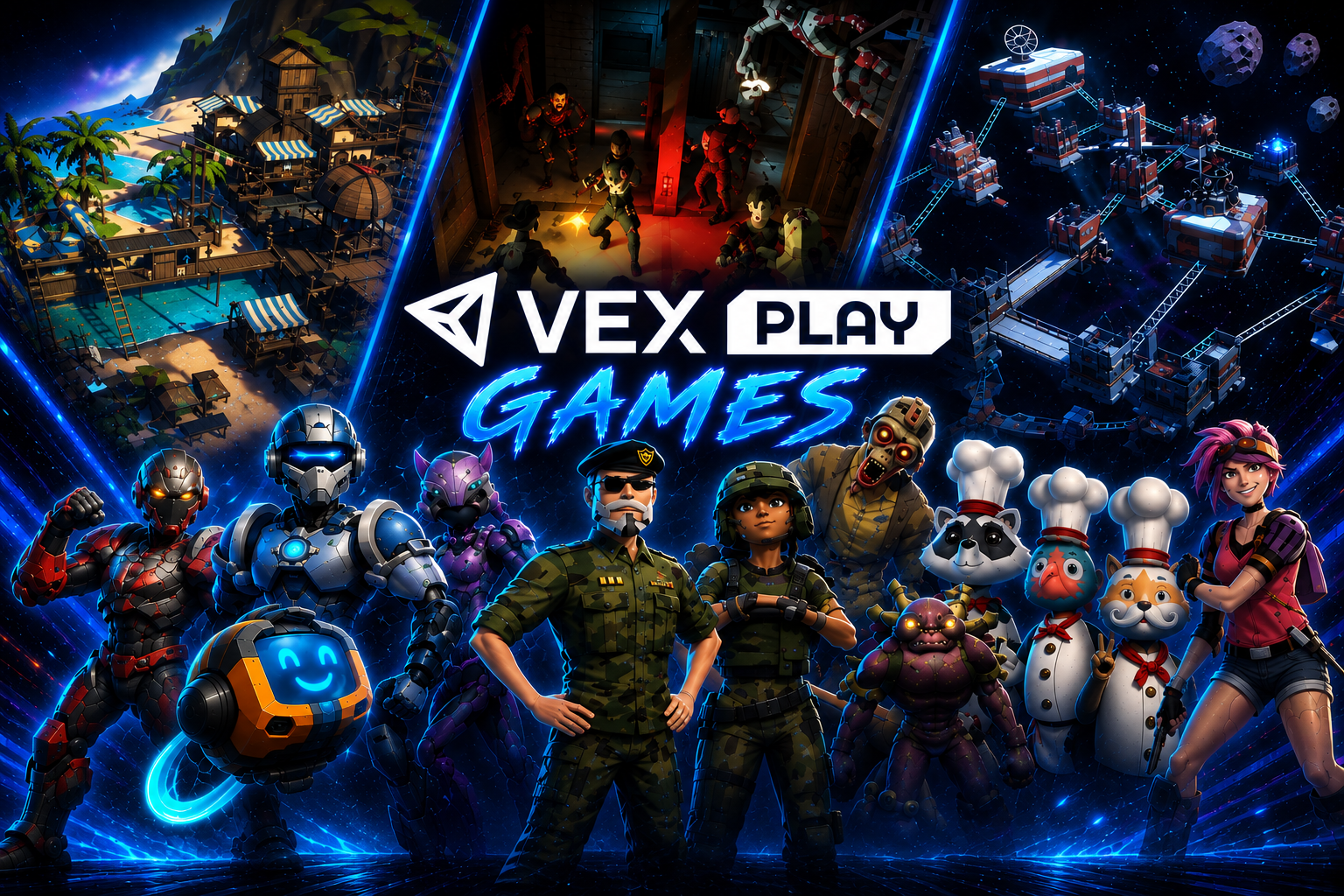 VEX Play games lineup