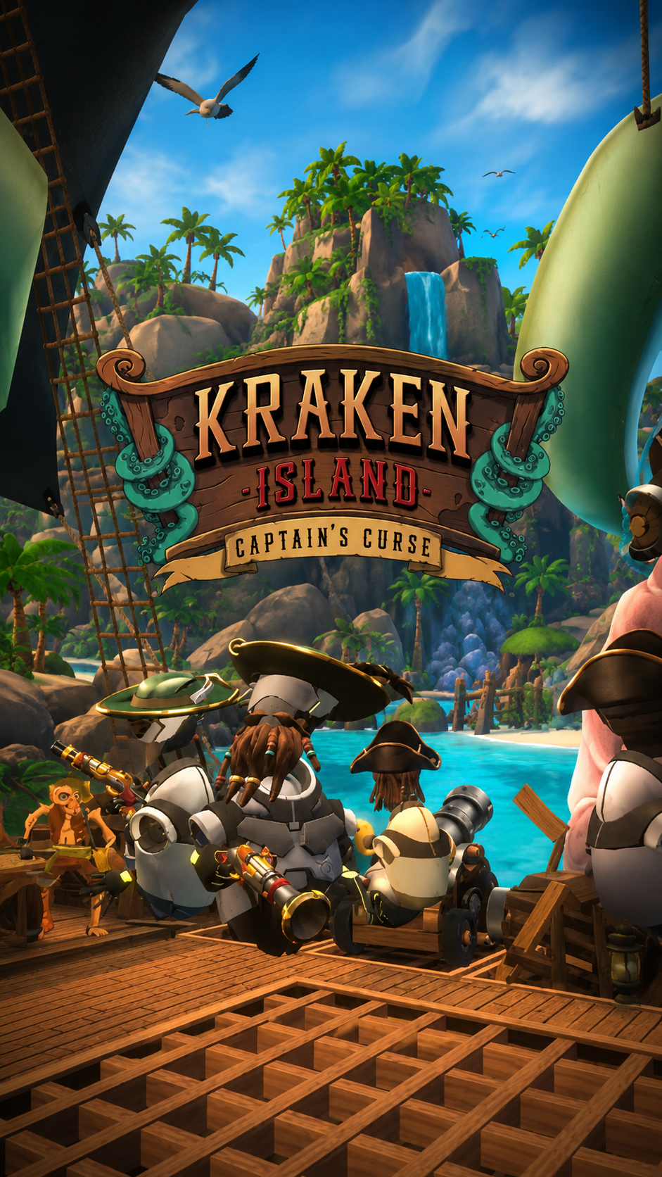 Kraken Island: Captain's Curse game art