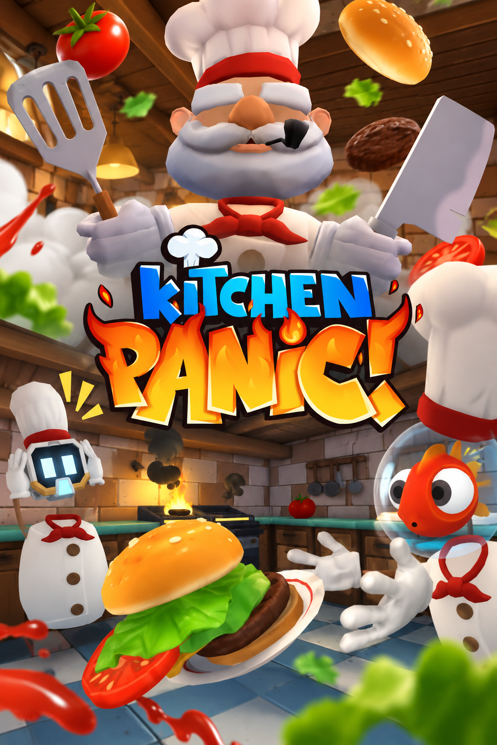 Kitchen Panic! game art