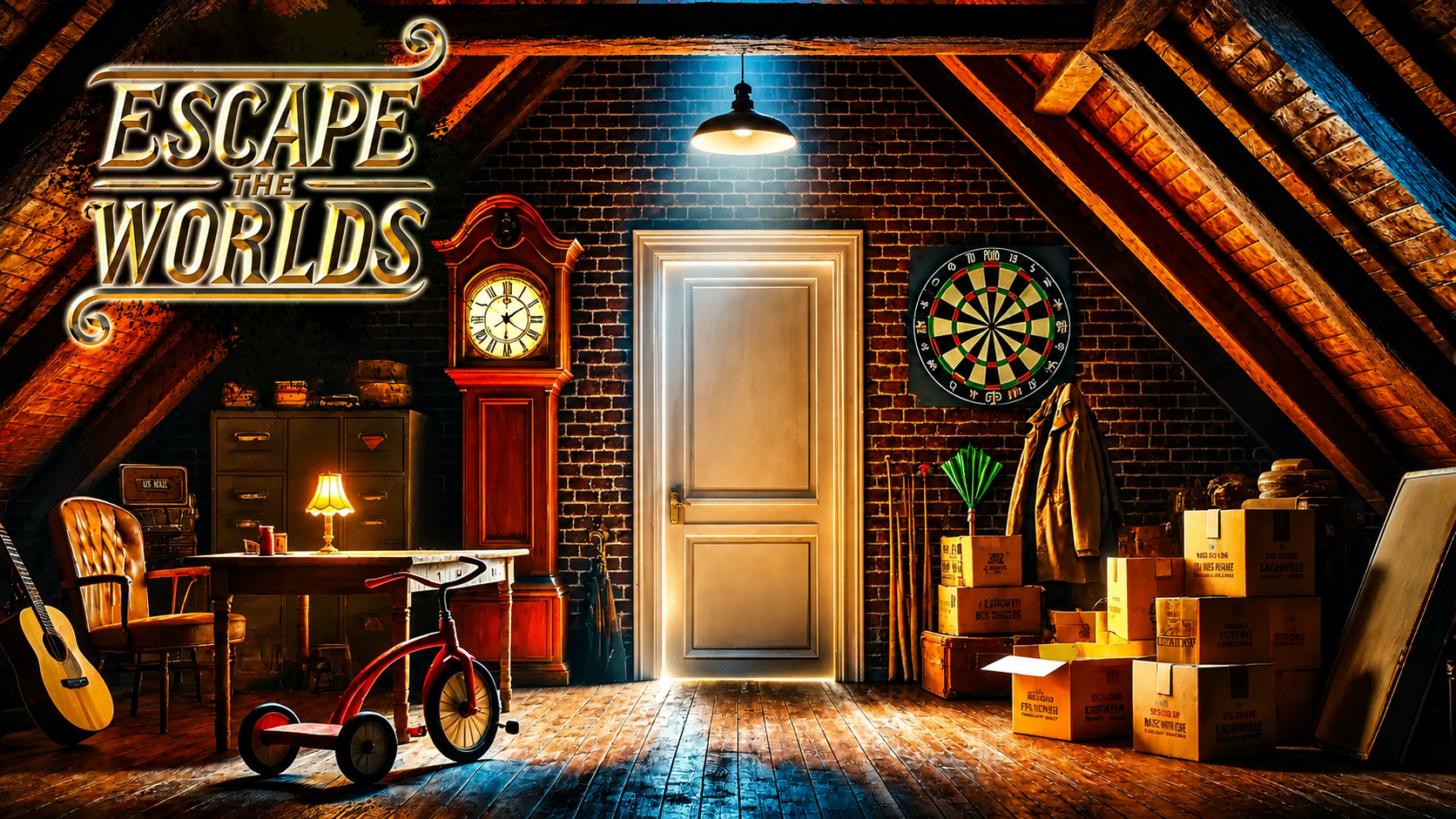 Escape the Worlds key art