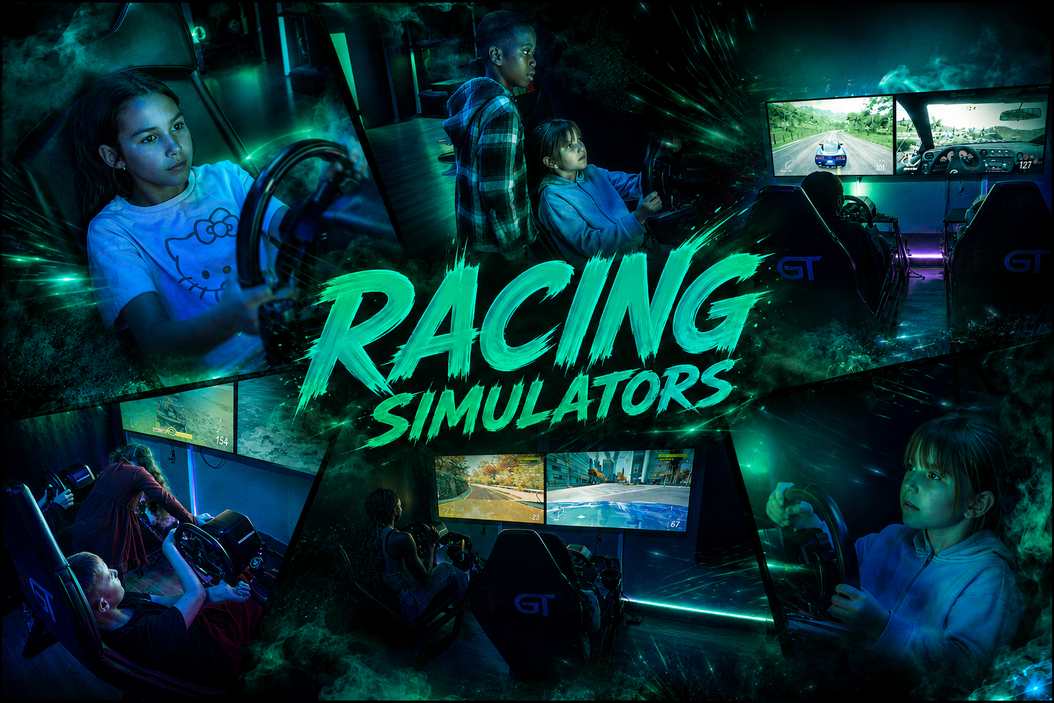 Racing simulators at Soulvaria