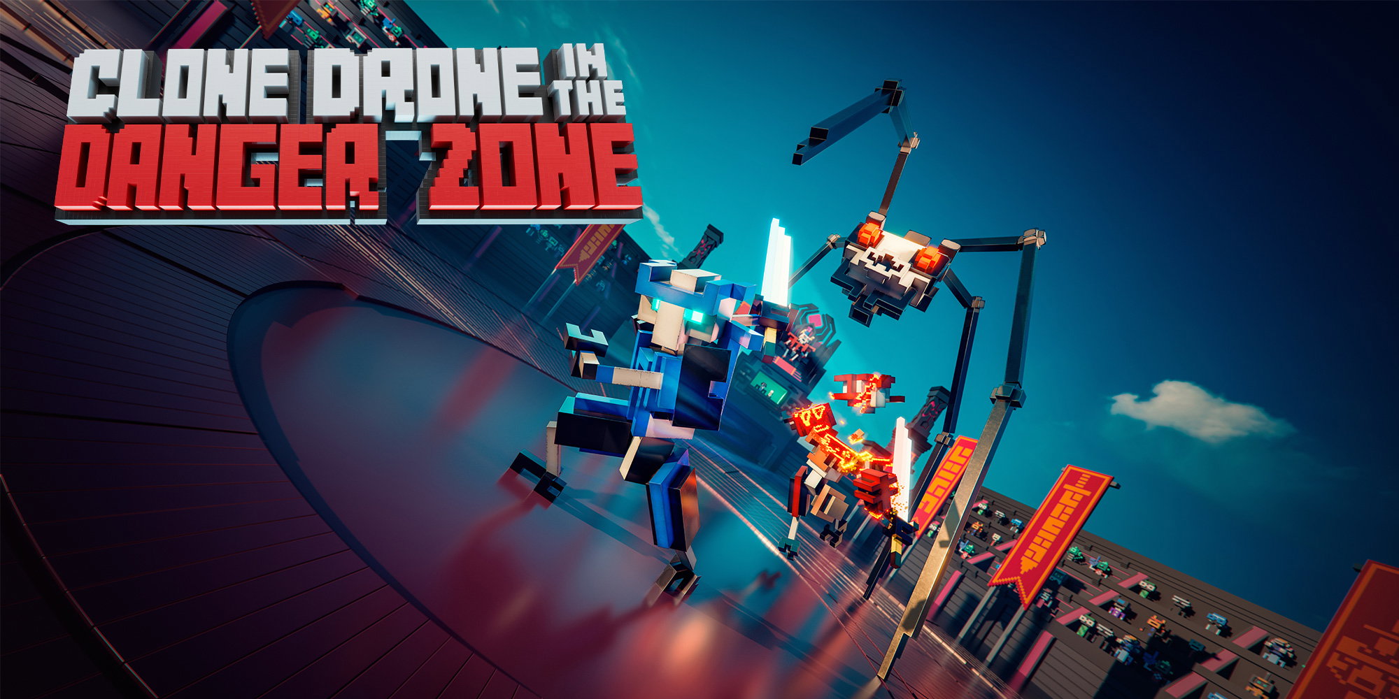 Clone Drone in the Danger Zone cover art