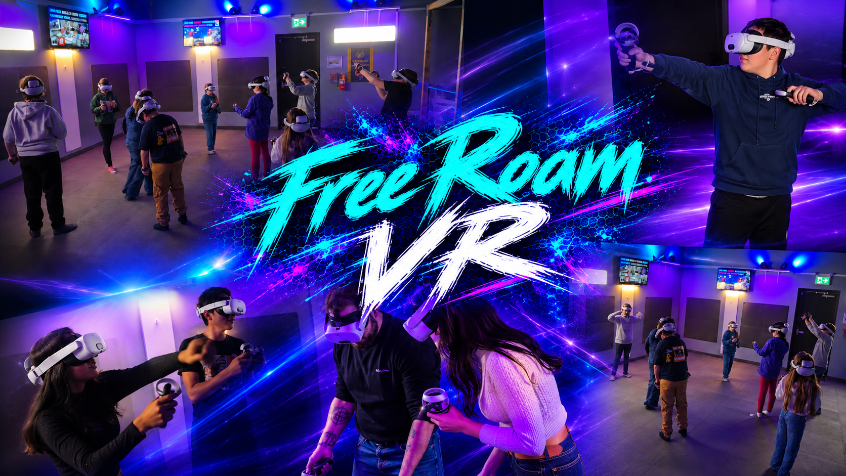 Hero Zone free-roam VR