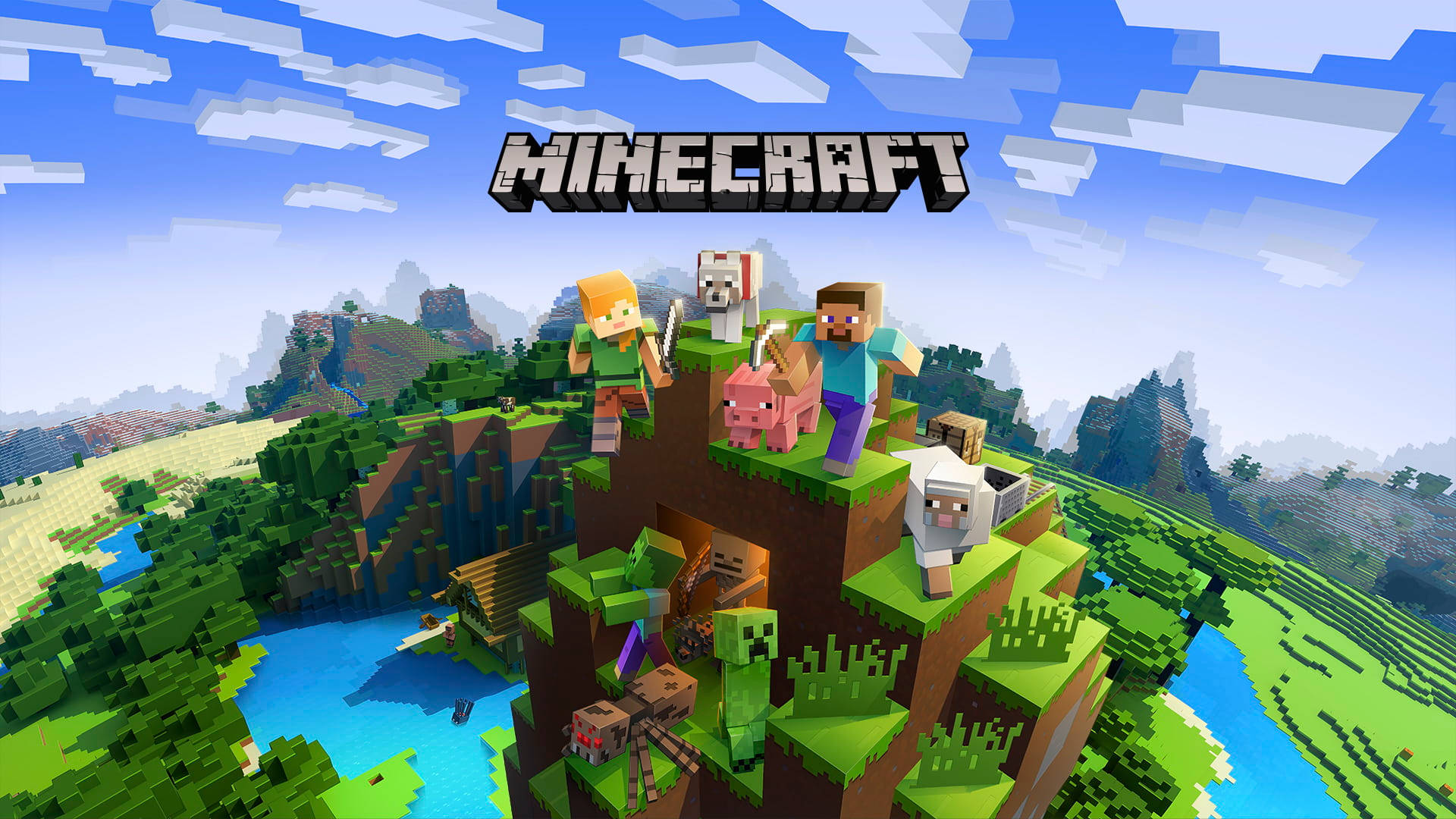 Minecraft cover art