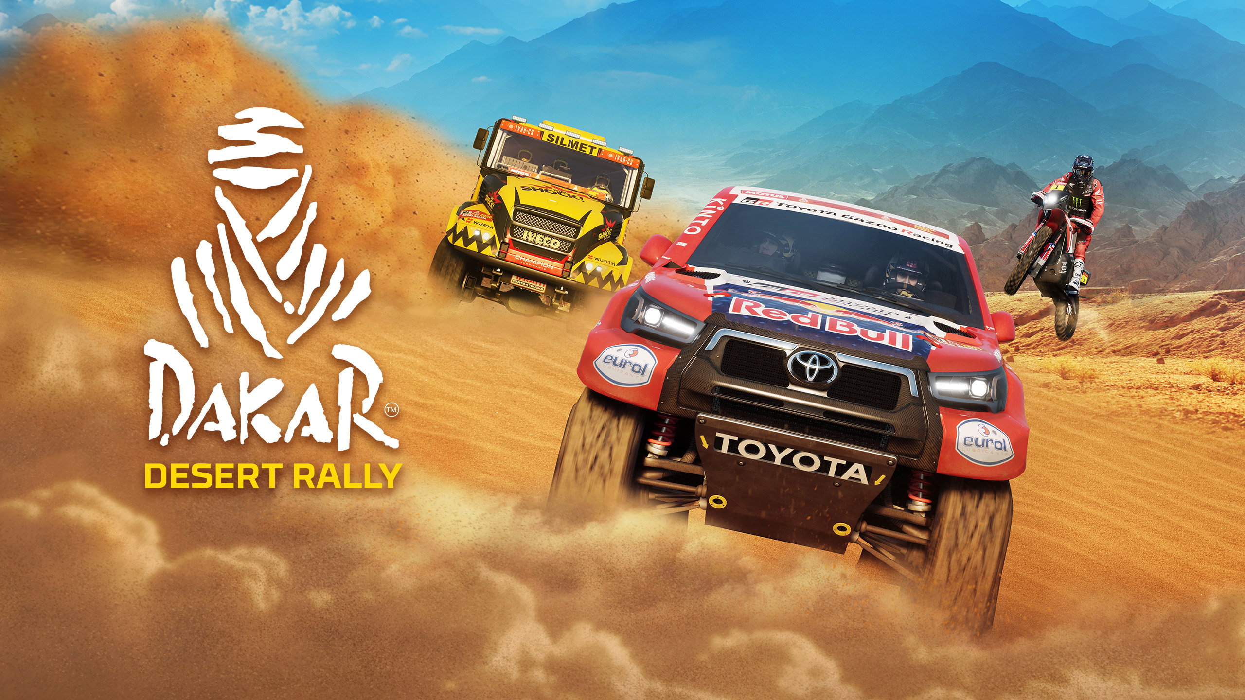 Dakar Desert Rally artwork