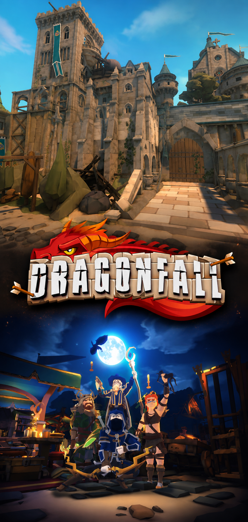 DragonFall game art