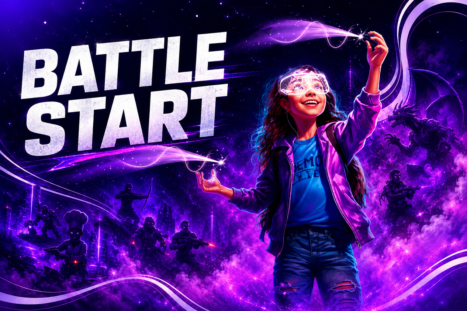 Battle Start key art